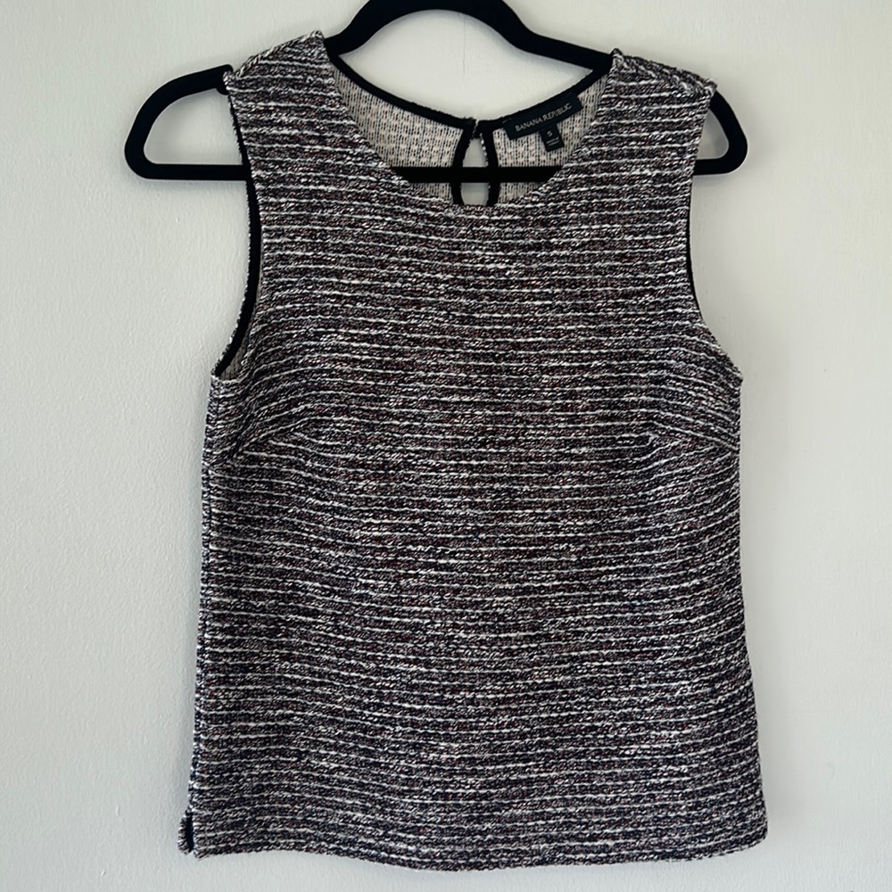 Banana Republic Tweed Tank